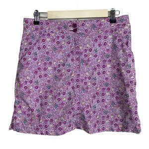Nancy Lopez Golf Skort‎ Skirt Geometric Pockets